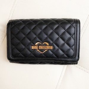 Love Moschino black wallet